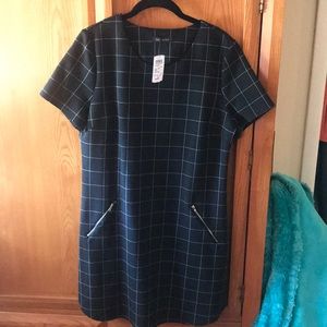 Windsor Mod Black and White Dress